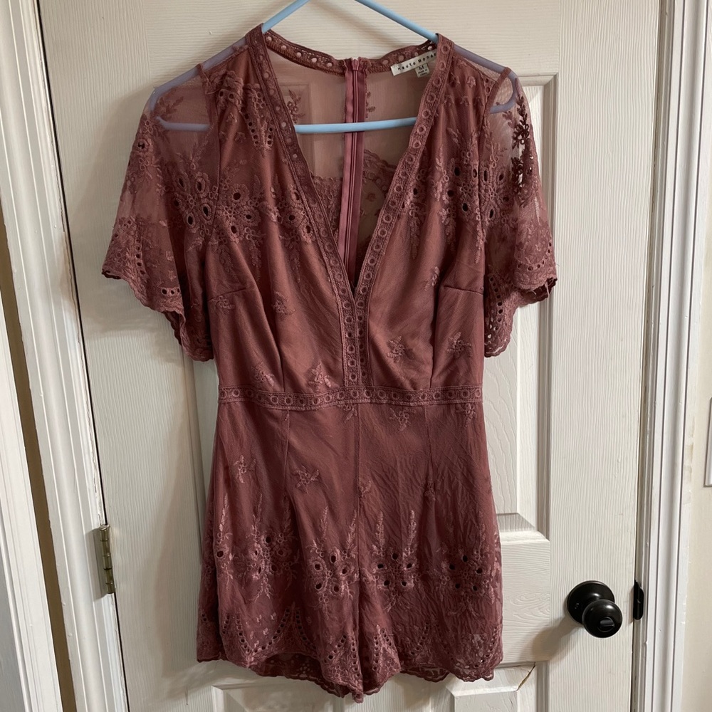 Lace Romper